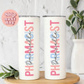 Custom Tumbler for Pharmacist Personalized Pharmacist Name Tumbler Pharm Grad Gift Pharmacy Tech Tumbler with Name TU 25 Pharma Graphic Tee – Feel-Good Design · High-Quality Print