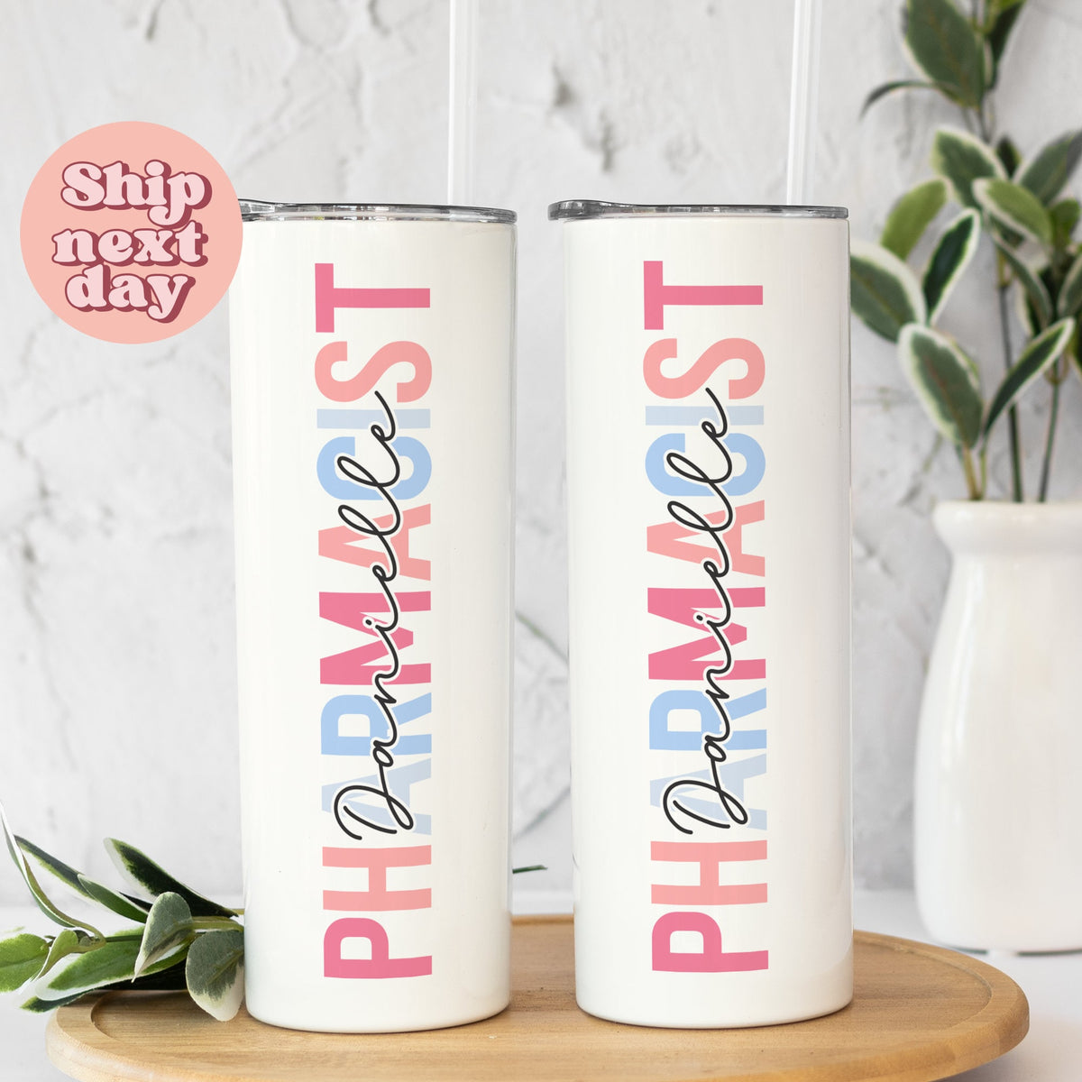 Custom Tumbler for Pharmacist Personalized Pharmacist Name Tumbler Pharm Grad Gift Pharmacy Tech Tumbler with Name TU 25 Pharma Graphic Tee – Feel-Good Design · High-Quality Print