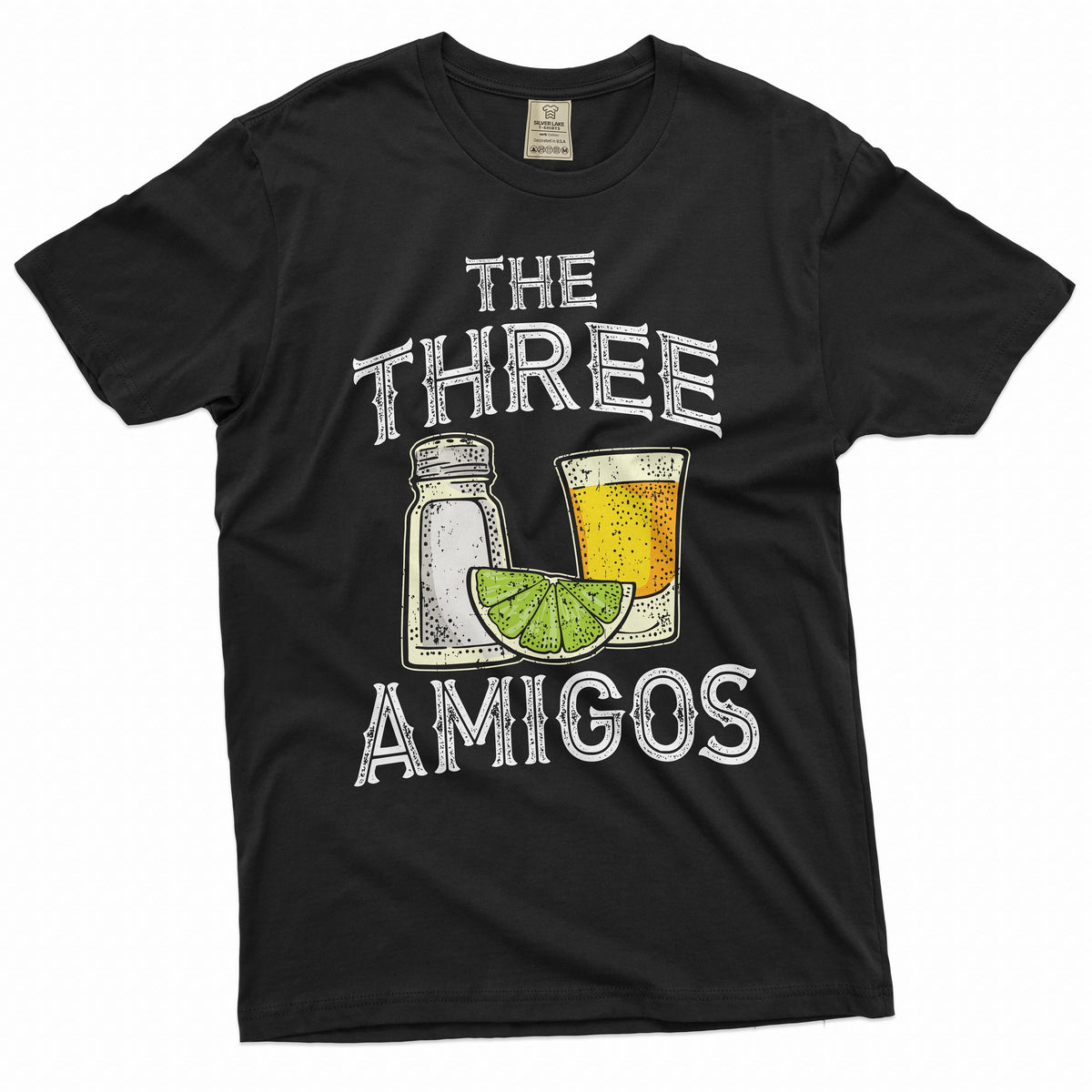 Funny Cinco de Mayo T shirt three amigos salt tequila lemon party tee shirt gift holiday funny shirt Graphic Tee – Easygoing Wear · Great Gift For Fans