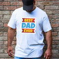 Best Dad Ever Father39s Day Cotton Tee Gift For Dad Father39s Day Shirt Gift For Dad From Kids Graphic Tee – Everyday Comfort · High-Quality Print