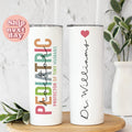 Pediatric Doctor Tumbler Protector Of Tiny Humans Tumbler Wrap Custom Name Coffee Cup Custom Gift For Coworker TU 68 DR Graphic Tee – Soft Feel · Must-Have Style