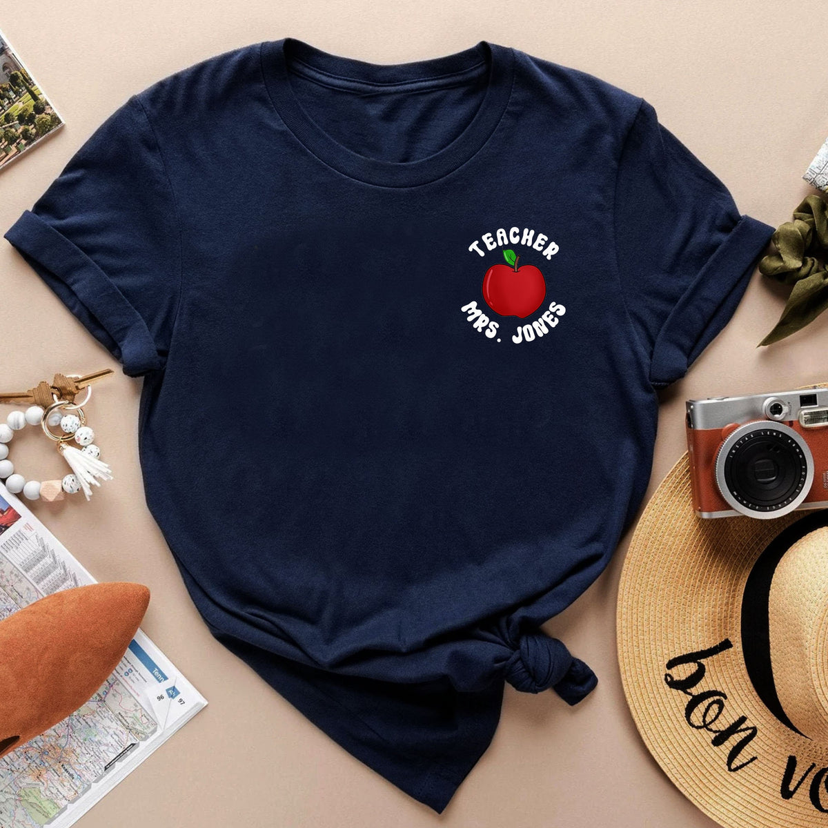Personalized Teacher Tee Elementary Teacher Shirt Teacher Gift Custom School Shirt Teacher Appreciation Teacher Team Shirts Graphic Tee – Everyday Comfort · Top Pick For Any Outfit
