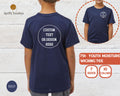 Youth Custom Performance Shirt Add Your Own Text Custom Personalized Wicking T Shirt Attain Wicking Shirt 791 Moisture Wicking Tee Graphic Tee – Bold Style · Great Gift For Fans