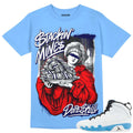 Powder Blue 9s DopeSkill Unisex Shirt Stackin Mines Graphic Sky Blue Tshirt Graphic Tee – Cozy Vibes · Trending Graphic Apparel