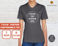 Team 365 Ladies Heather Contender Tee Custom TT11HW Heather Performance shirt Moisture Wicking Tee Custom Ladies Performance Team Shirts Graphic Tee – Easygoing Wear · Great Gift For Fans