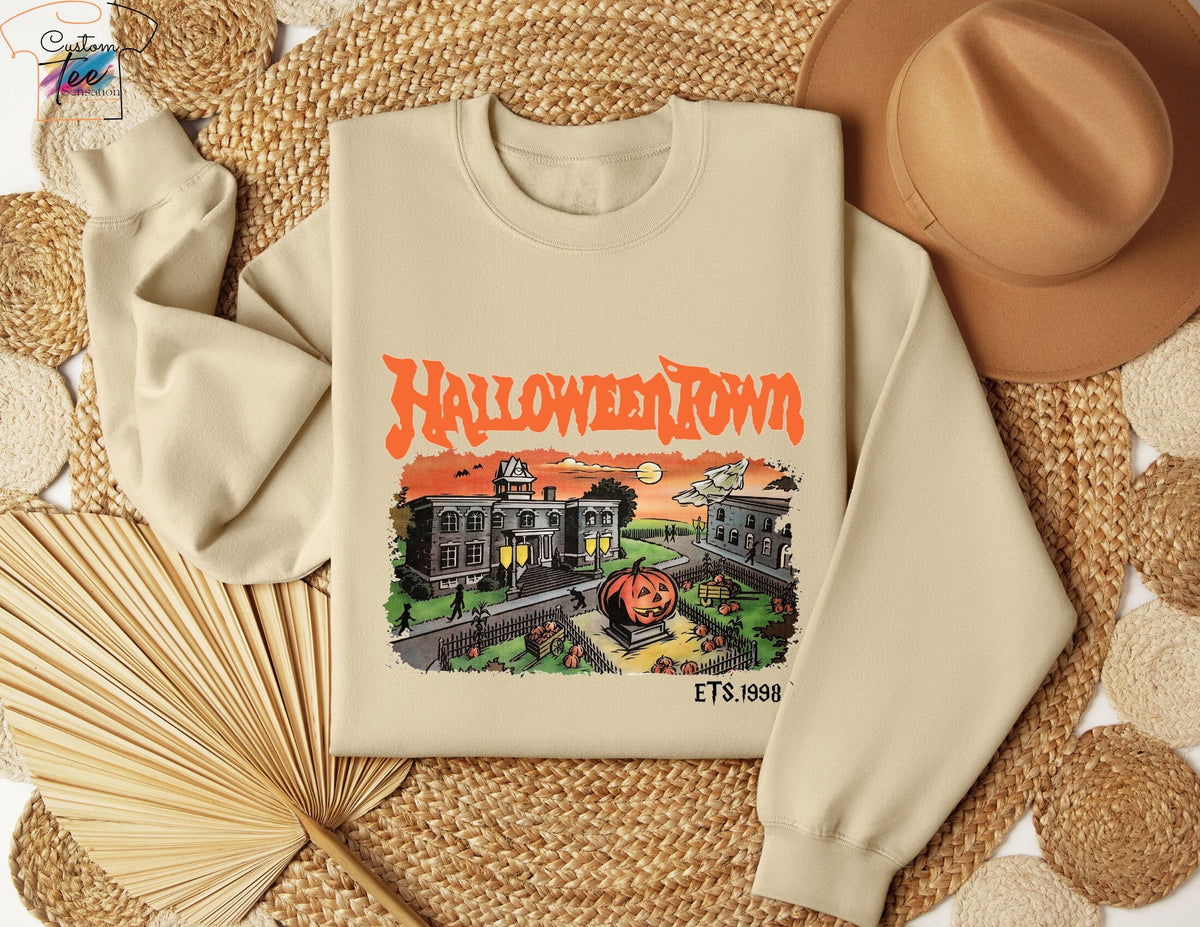 Halloweentown University Halloweentown Sweatshirt Halloweentown Est 1998 Sweatshirt Fall Sweatshirt 2025 Halloween Sweatshirt Sweatshirt – Warm & Stylish · Great Gift For Fans