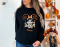 Halloween Family Disney Shirts Disney Spooky Halloween Shirts Mickey and Minnie Ghost Shirts Matching Disney Halloween Retro Disney Graphic Tee – Feel-Good Design · Perfect For Daily Wear