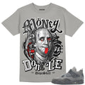 Wet Cement 4s DopeSkill Unisex Shirt Money Don39t Lie Graphic Grey Tshirt Graphic Tee – Cozy Vibes · Perfect For Daily Wear