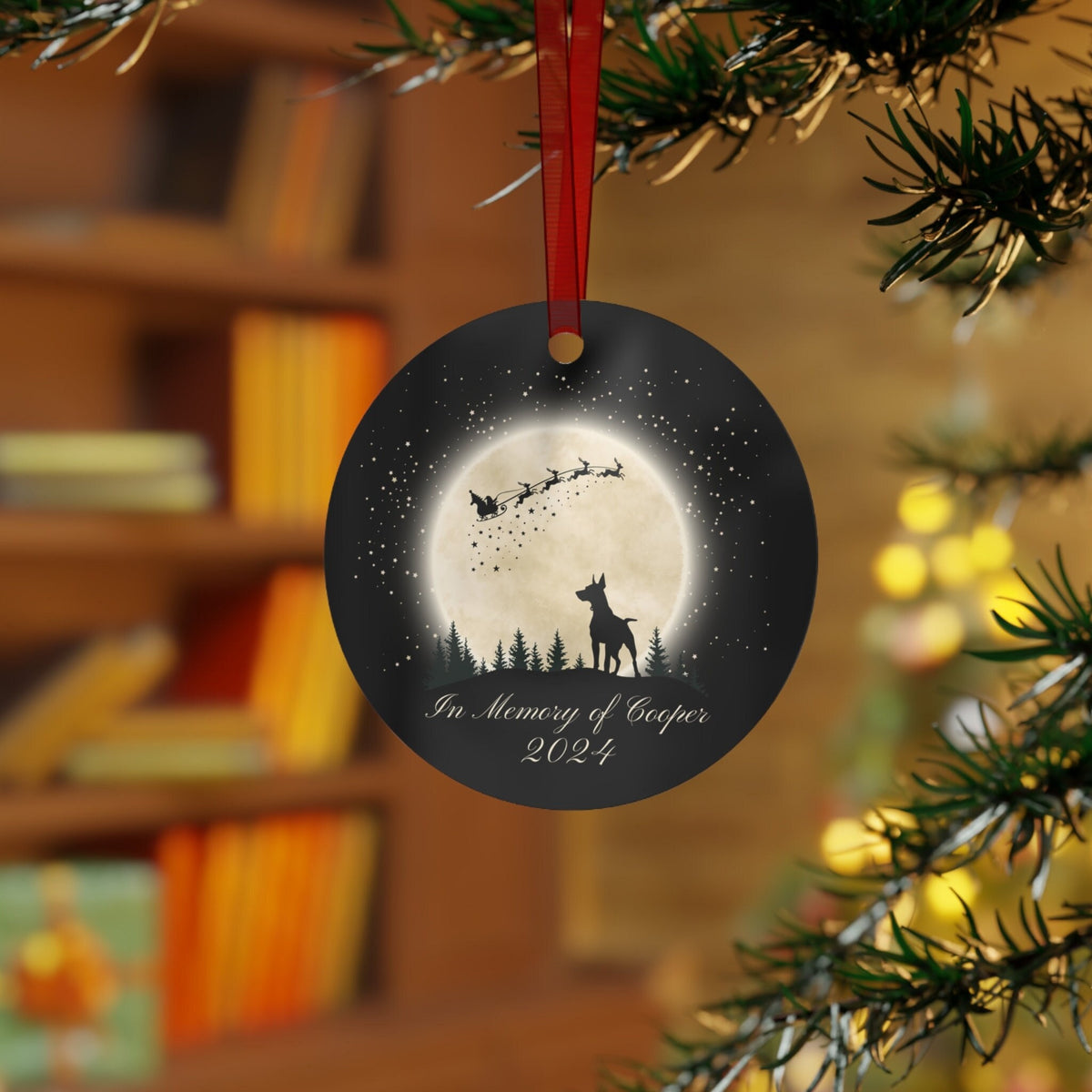 Doberman Christmas Ornament Personalized Doberman Ornament Doberman Memorial Custom Doberman Ornament Dobie Dog Ornament Dobie Gift Graphic Tee – Bold Style · Must-Have Style