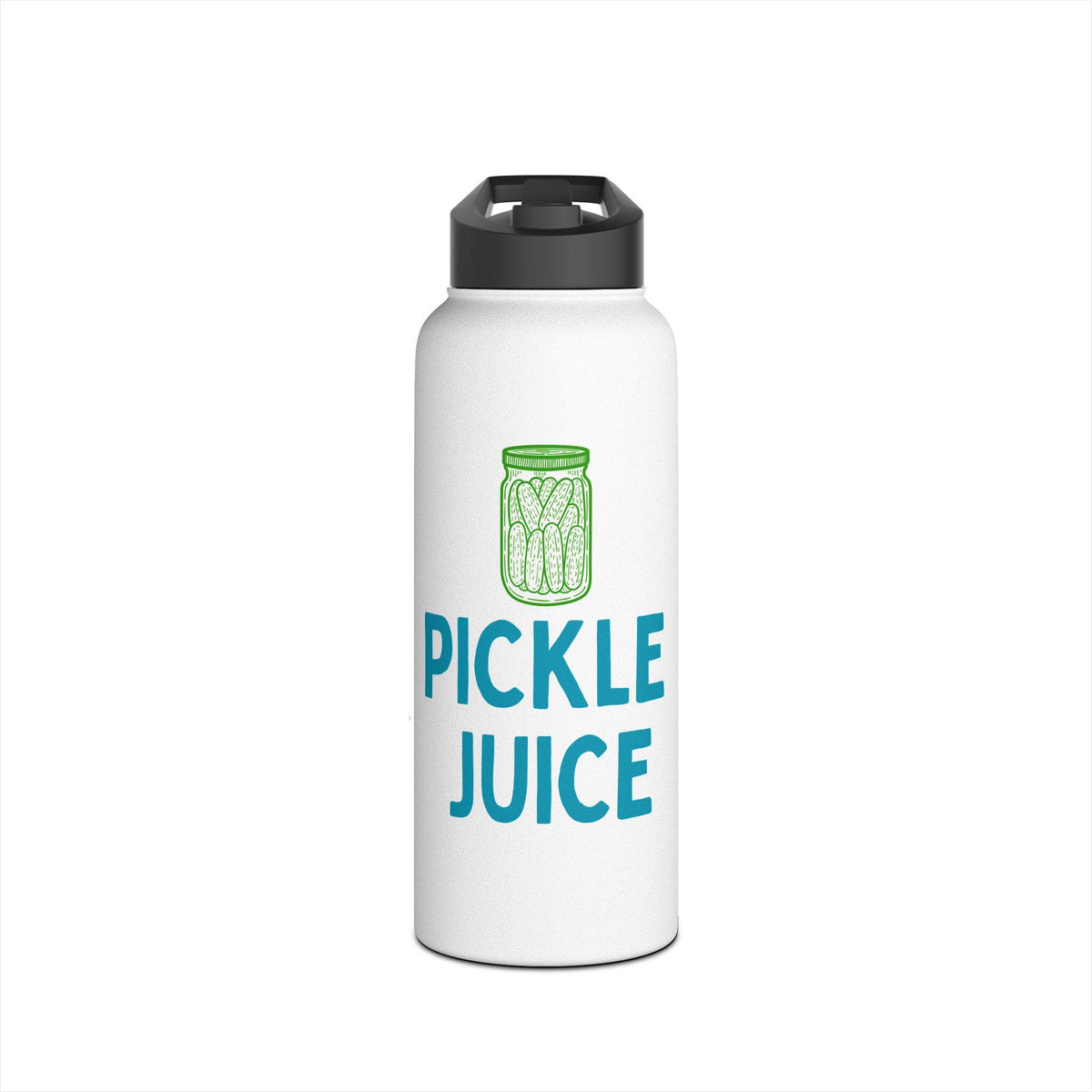 Stainless Steel Water Bottle Pickle Juice Pickleball Design 32oz Sporty Gym Hydration Flask Gift for Pickleball Players Customizable Graphic Tee – Feel-Good Design · Trending Graphic Apparel