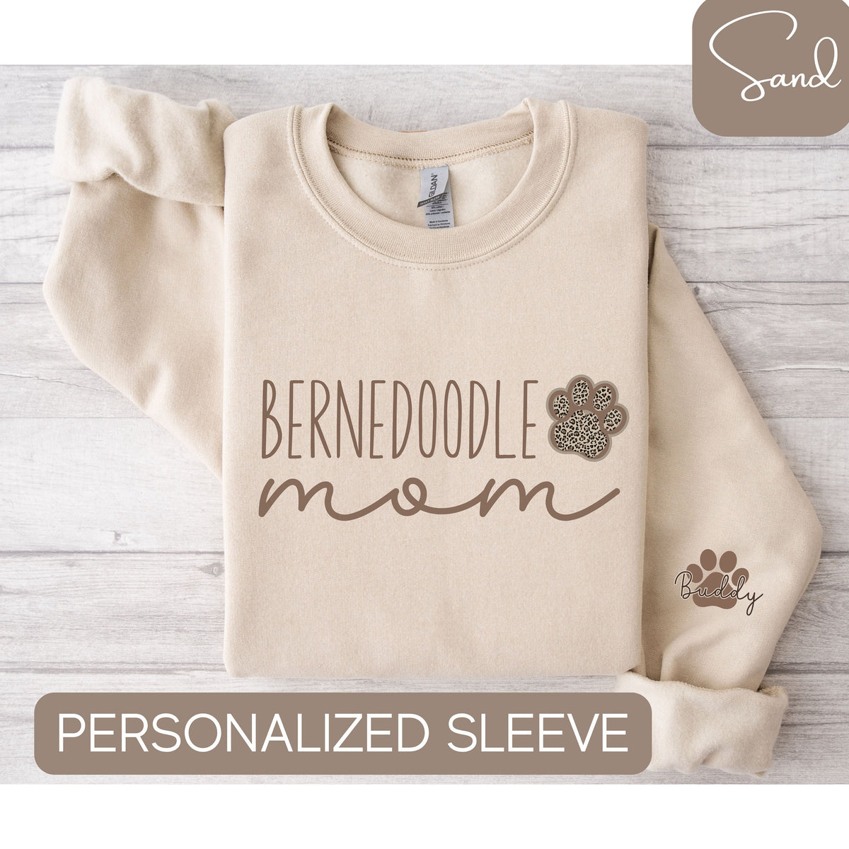 Personalized Bernedoodle Mom Sweatshirt Bernedoodle Sweatshirt Custom Bernedoodle Shirt with Dog Names Bernedoodle Lover Gifts Dog Gifts Sweatshirt – Soft Feel · Trending Graphic Apparel