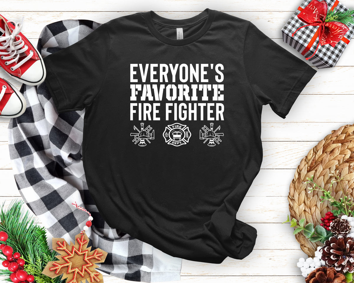 Firefighter T shirtFire Department Shirt Fireman Tee Gift For Fireman Fire Dept Fire Fighter Gift First Responder Shirt Thin Red Line Graphic Tee – Warm & Stylish · Perfect For Daily Wear