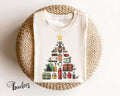 Camping Christmas Tree Shirt Unique Graphic T shirt Tshirt Tee Retro Style Illustration Art Nature Hiking Backpacking Camp Camper Hike T Graphic Tee – Aesthetic Look · Must-Have Style