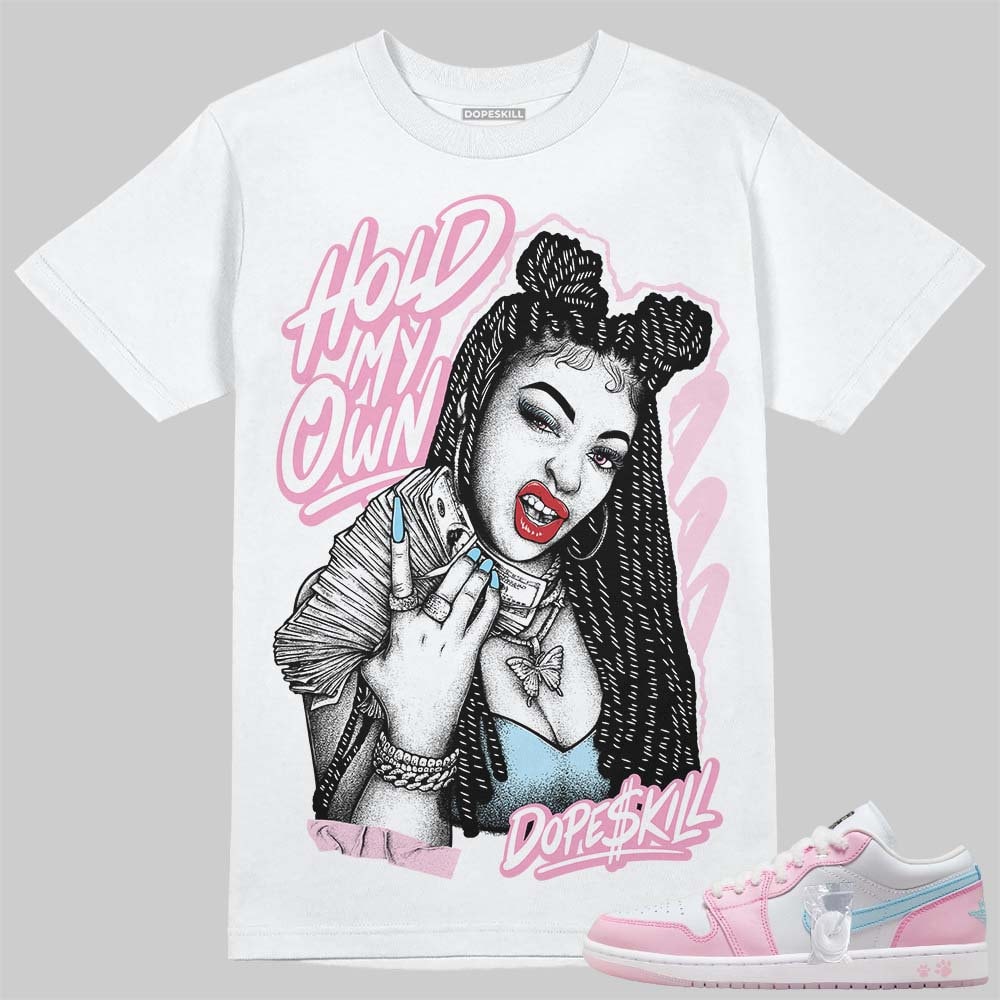 Paw Print Pink Foam 1s DopeSkill Unisex Shirt New HMO Graphic Graphic Tee – Soft Feel · Perfect For Daily Wear
