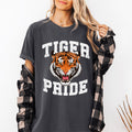Tiger Pride Football Sports Game Day Big Game Touchdown Tailgate Party Comfort Colors Tshirt Tee Graphic Tee – Soft Feel · Great Gift For Fans