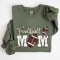 Football Mom Sports Game Day Big Game Touchdown Tailgate Party Sweatshirt Crew Neck Team Sweatshirt – Feel-Good Design · Must-Have Style