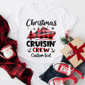 Christmas Buffalo Plaid Cruising Crew Tshirt Custom Christmas Cruisin Crew Tee Personalized Xmas Cruising Crew Gift Christmas Cruise Tee Graphic Tee – Soft Feel · Must-Have Style