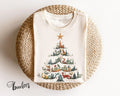 Dragon Christmas Tree Shirt Unique Graphic T shirt Tshirt Tee Retro Style Illustration Art Mythical Cryptid Fantasy Fairy Imaginary RPG Graphic Tee – Premium Graphic · High-Quality Print