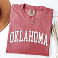 Oklahoma Football Sports Game Day Big Game Touchdown Tailgate Party University College State Comfort Colors Tshirt Tee Graphic Tee – Aesthetic Look · Must-Have Style