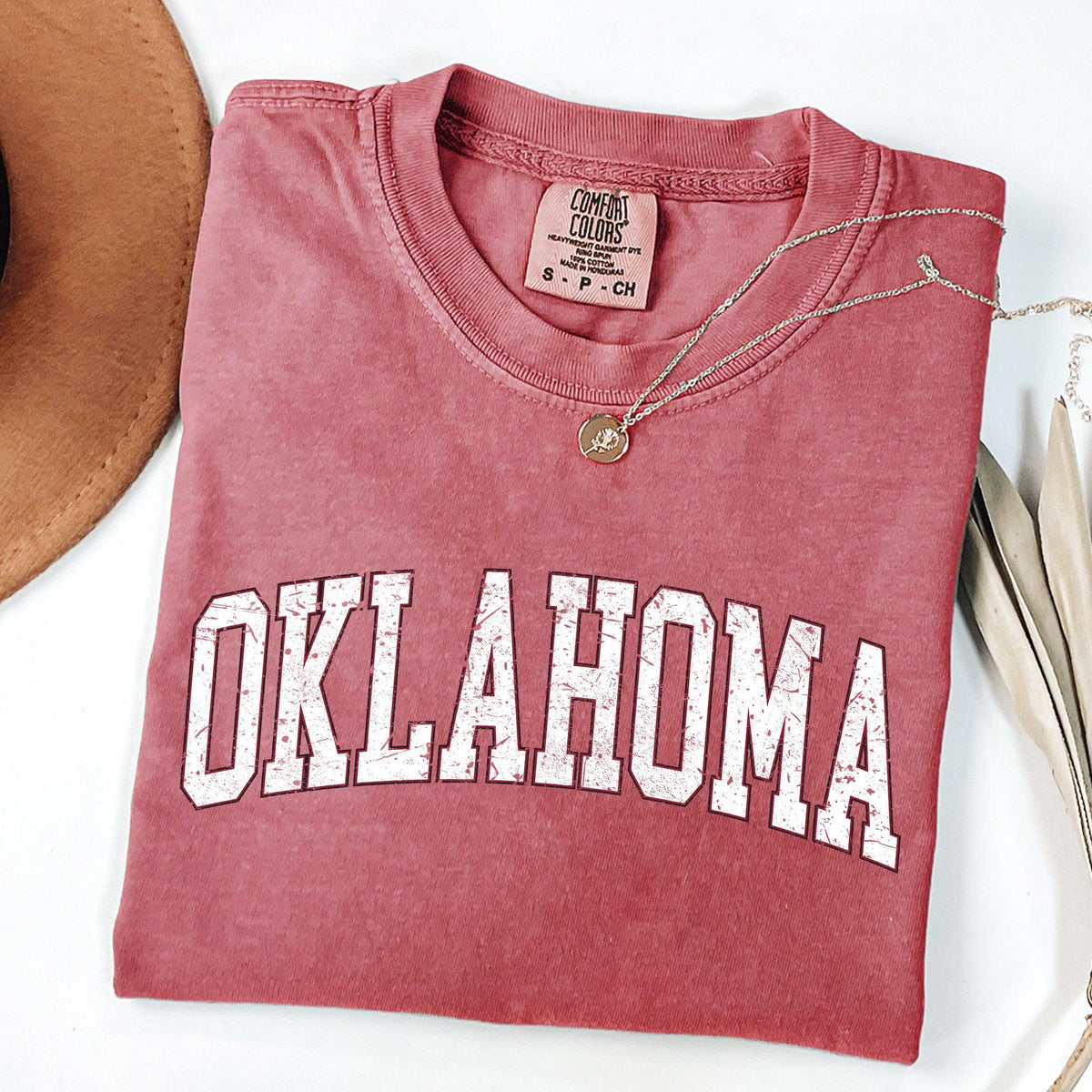Oklahoma Football Sports Game Day Big Game Touchdown Tailgate Party University College State Comfort Colors Tshirt Tee Graphic Tee – Aesthetic Look · Must-Have Style