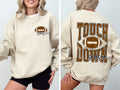 Touchdown Season Front and Back Football Sports Game Day Big Game Tailgate Party Sweatshirt Crew Neck Team Sweatshirt – Cozy Vibes · High-Quality Print