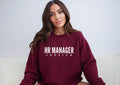 HR manager shirt sweatshirt hoodie long sleeve gift Personalized Human Resources Manager HR team Hoodie – Aesthetic Look · High-Quality Print