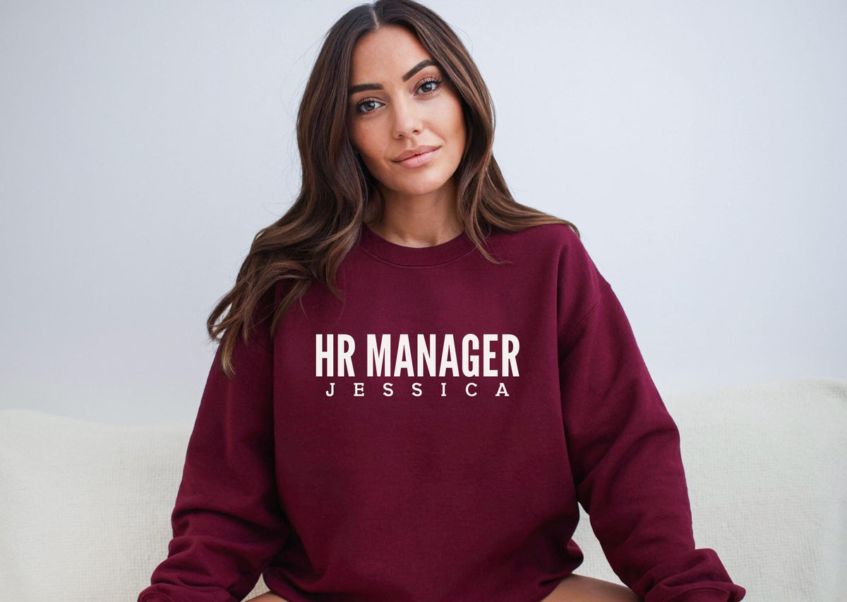 HR manager shirt sweatshirt hoodie long sleeve gift Personalized Human Resources Manager HR team Hoodie – Aesthetic Look · High-Quality Print