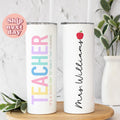 Custom Teacher Tumbler Personalized Teacher Gift Its a Good Day to Teach Tiny Humans Christmas Teacher Appreciation Gift Graphic Tee – Cozy Vibes · Top Pick For Any Outfit