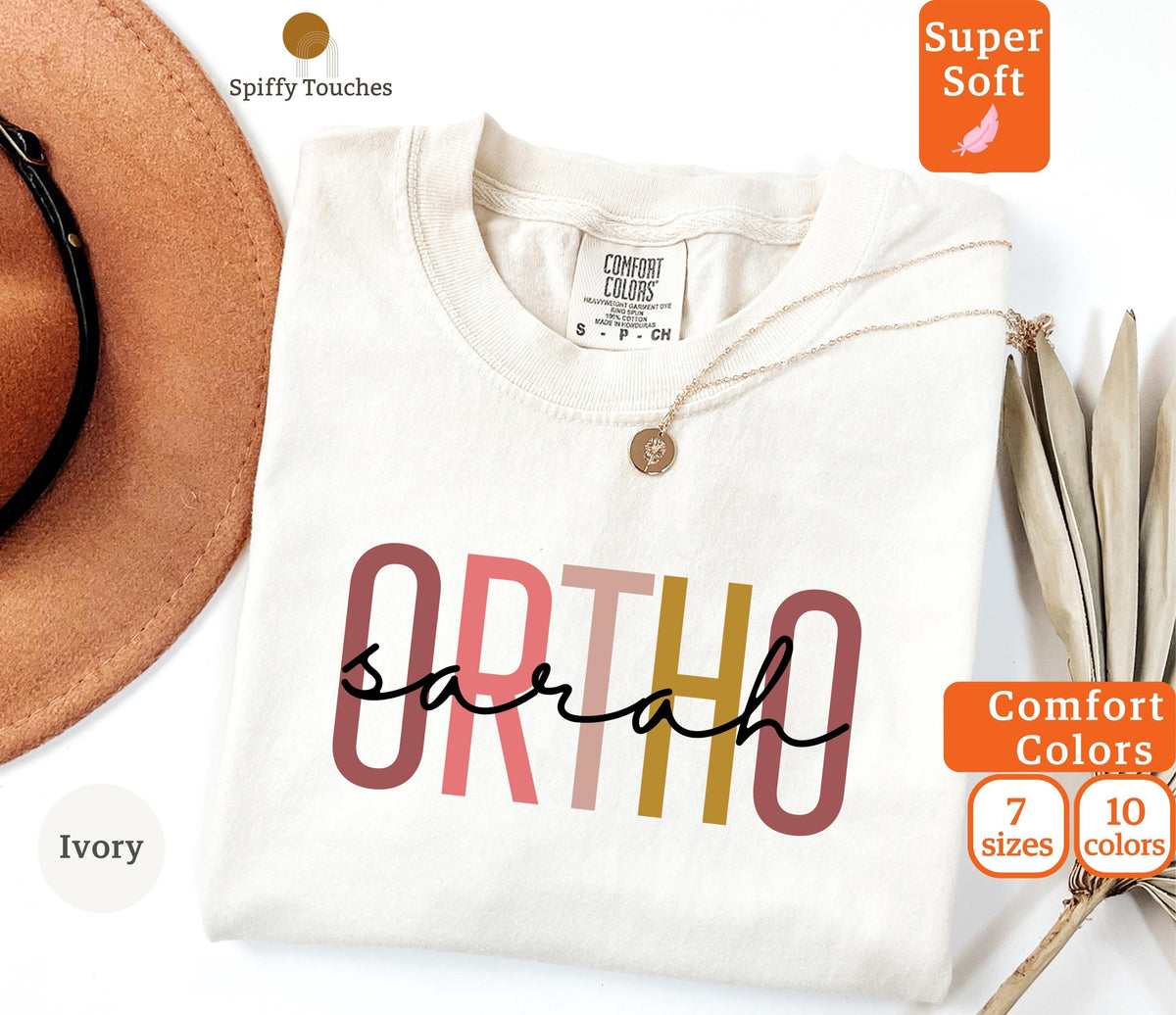 Personalized Ortho Shirt Custom Ortho Shirt Orthopedist Gift Nurse Appreciation Gift Orthopedic Technician Crewneck Ortho Tshirt Gift Graphic Tee – Easygoing Wear · Top Pick For Any Outfit