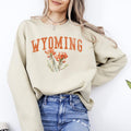 Wyoming State Flower Sweatshirt Floral Crew Neck Gift for Her Travel State Pride Sweater Pull Over Sweatshirt – Fan Favorite · Perfect For Daily Wear