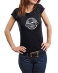 Powered By Coffee T Shirt Gift For Coffee Fan Woman Top Tee Shirt Graphic Tee – Aesthetic Look · Must-Have Style
