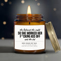She Believed She Could so She Did Candle Promotion Gift Scented Candles for Her Coworker Gift Graduation Party Candle C 6PRO Graphic Tee – Cozy Vibes · Great Gift For Fans