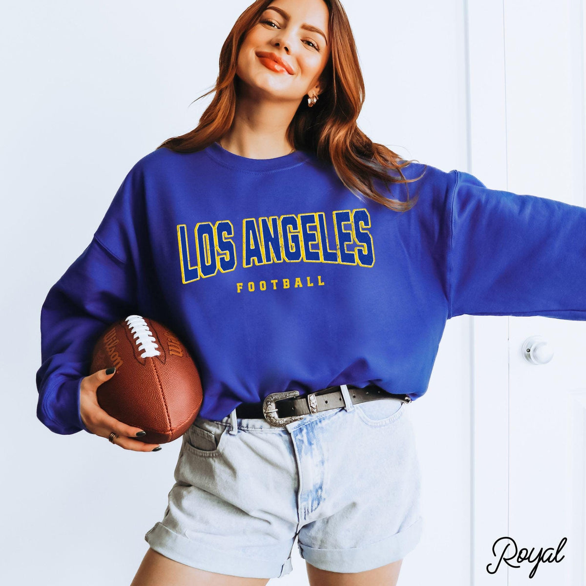 Vintage Ram Football Sweatshirt Ram Fandom Sweatshirt Ram Pride Game Day Crewneck Ram Fan Gift Game Day Ready LA Ram Sweater Sweatshirt – Warm & Stylish · Must-Have Style