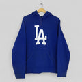 Vintage Los Angeles Dodgers MLB Hoodie Sweatshirt Large LA Dodgers Spell Out Logo Pullover Dodgers American Baseball Blue Sweater Size L Hoodie – Aesthetic Look · High-Quality Print