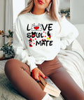 Love Soul Mate Tee Disney Valentine Tee Mickey Lover Shirt Minnie Lover Tee Valentine Trip Tee Gift For Darling Graphic Tee – Everyday Comfort · Must-Have Style