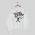 Vintage 80s Minnesota Twins MLB Sweatshirt XLarge Starter Minnesota Twins Spell Out Sweater Twins American Baseball White Crewneck Size XL Sweatshirt – Easygoing Wear · Must-Have Style