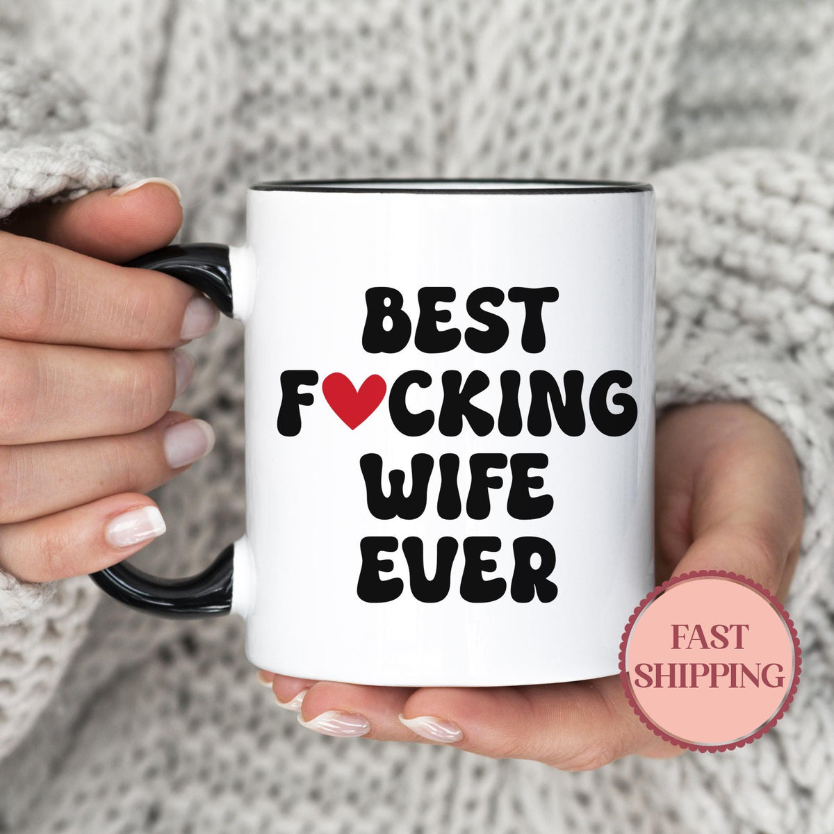 Valentines Day Gift Funny Wife Mug Romantic Present Love Anniversary Cup Unique Gift for Her Heartfelt Surprise Personalized Mug Graphic Tee – Fan Favorite · Trending Graphic Apparel
