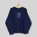 Vintage 2002 Winter Olympics Salt Lake Sweatshirt Medium XIX Olympic Winter Games Crewneck Salt Lake 2002 Olympics Blue Sweater Size M Sweatshirt – Easygoing Wear · Trending Graphic Apparel