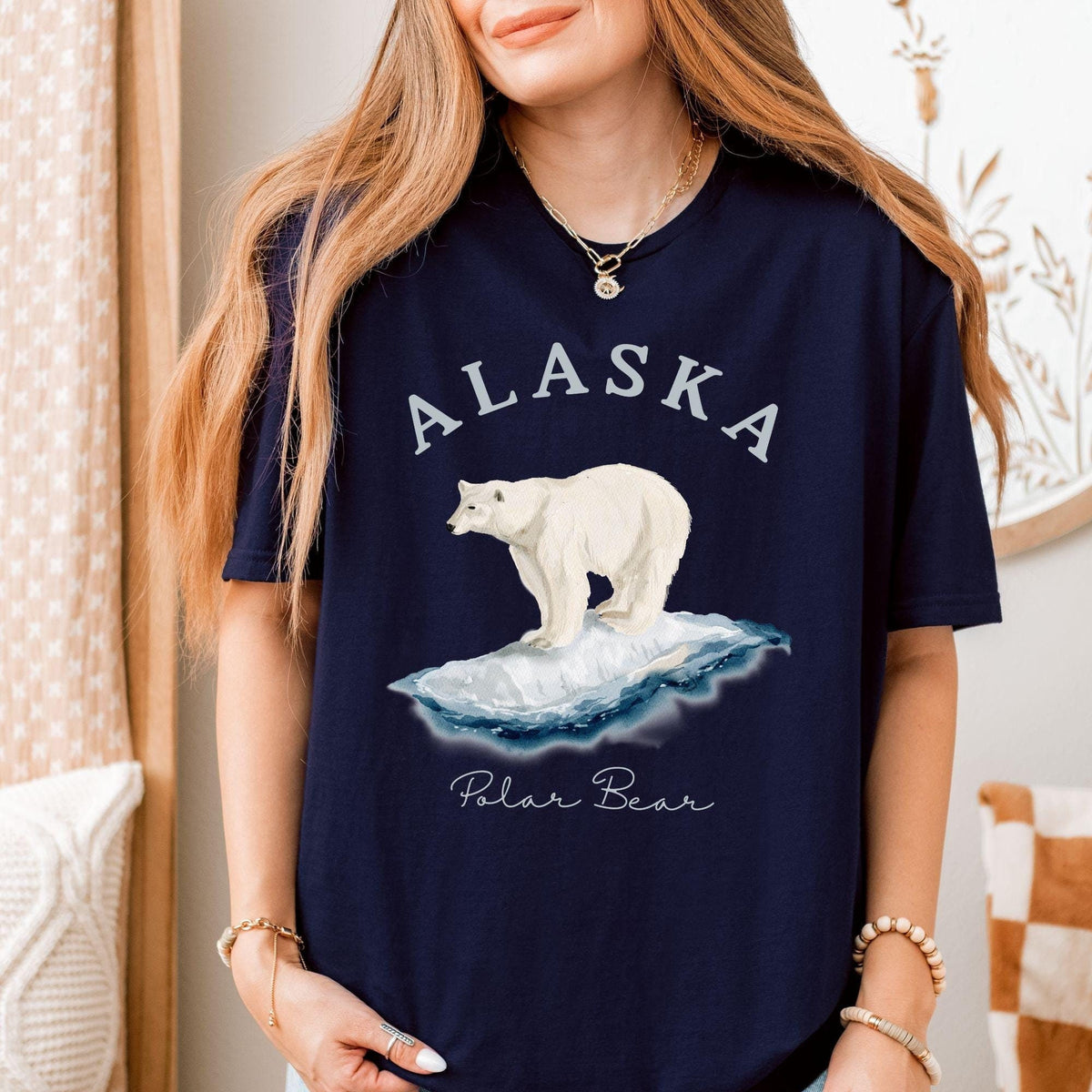 Alaska Cruise Shirt Polar Bear and Ice Arctic Bear Pullover Alaskan Tundra Sweatshirt for Wildlife Lovers Winter Alaska Travel Shirt Sweatshirt – Feel-Good Design · Trending Graphic Apparel