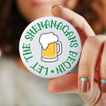 Let The Shenanagans Begin Pin St Patrick39s Day Pin St Paddy39s Day Button Irish Shenanagans Pin 3quot St Paddy39s Day Pin Graphic Tee – Bold Style · Perfect For Daily Wear