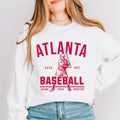 Brave Baseball Sweatshirt Atlanta Baseball Crewneck Brave Tailgate and Game Day Gift for ATL Brave Fans and Baseball Lovers Sweatshirt – Everyday Comfort · High-Quality Print