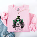 Springer Spaniel Adorable Dog St Patrick39s Day Lucky Irish Sweatshirt Crewneck Crew Neck Sweater Sweatshirt – Cozy Vibes · Trending Graphic Apparel