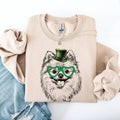 Pomeranian Adorable Dog St Patrick39s Day Lucky Irish Sweatshirt Crewneck Crew Neck Sweater Sweatshirt – Everyday Comfort · High-Quality Print