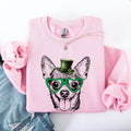 Chihuahua Adorable Dog St Patrick39s Day Lucky Irish Sweatshirt Crewneck Crew Neck Sweater Sweatshirt – Aesthetic Look · Trending Graphic Apparel