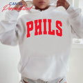 Philadelphia Baseball Hooded Sweater Philly Baseball Hoodie Philly Game Day and Tailgate Gift for Philly Fan Philly Varsity Pullover Hoodie – Soft Feel · Top Pick For Any Outfit