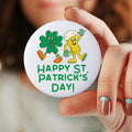 Retro Happy St Patrick39s Day Pin Happy St Paddy39s Day Pin Retro Beer Pin St Patrick39s Day Gift Graphic Tee – Aesthetic Look · Great Gift For Fans