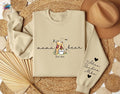 Custom Mama Est with Kid Name on Sleeve Sweatshirt Personalized Est Mama Bear Sweatshirt Mama Bear T shirt Baby Bear T Shirt Sweatshirt – Aesthetic Look · Trending Graphic Apparel