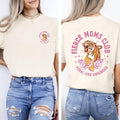 Feral Moms Club Tiger Front and Back Mother39s Day Tshirt Comfort Colors Tee Graphic Tee – Everyday Comfort · High-Quality Print