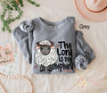 The Lord is My Shepherd Sweatshirt Psalm 231 Bible Verse Christian Apparel Sheep Religious Sweatshirt Gift For Christian Sweatshirt – Fan Favorite · Trending Graphic Apparel