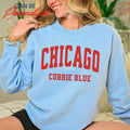 Chicago Baseball Sweatshirt Cub Baseball Crewneck Chicago Game Day and Tailgate Sweater Preppy Varsity Style Cub Sweatshirt Cub Fan Gift Sweatshirt – Everyday Comfort · Trending Graphic Apparel